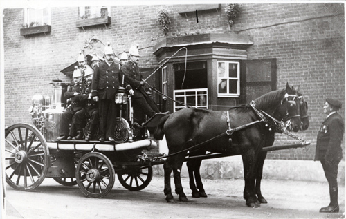 Biggleswade Fire Brigade 1890s